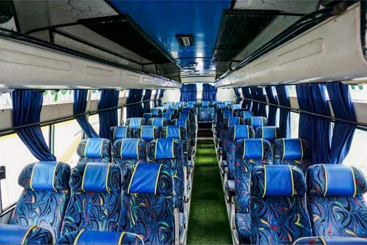 55 Seater Bus Interior